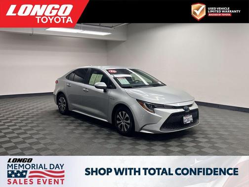 Classic Silver Metallic 2020 Toyota Corolla Hybrid LE