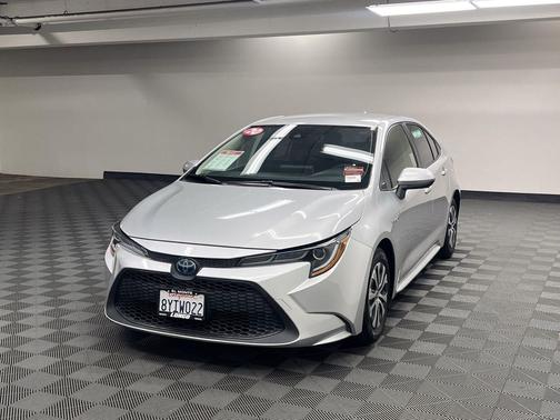 Classic Silver Metallic 2020 Toyota Corolla Hybrid LE