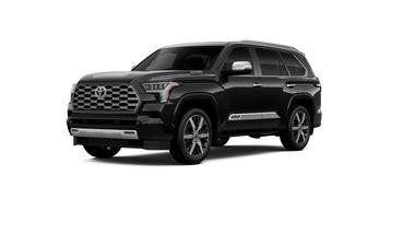Midnight Black Metallic 2026 Toyota Sequoia Capstone