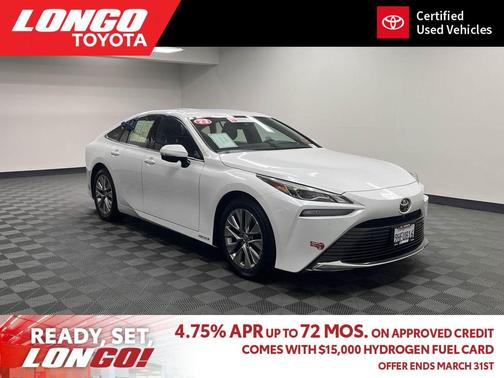 Oxygen White 2023 Toyota Mirai Base