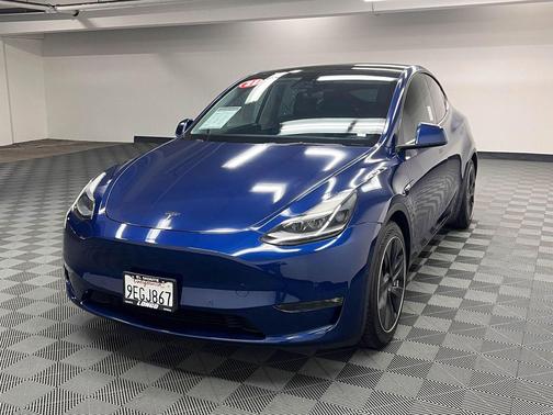 Deep Blue Metallic 2021 Tesla Model Y Performance Dual Motor All-Wheel Drive
