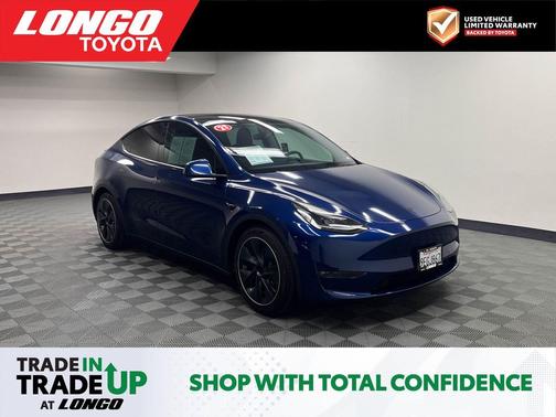 Deep Blue Metallic 2021 Tesla Model Y Performance Dual Motor All-Wheel Drive