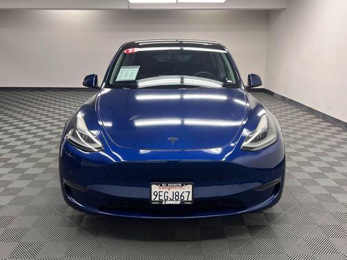 Deep Blue Metallic 2021 Tesla Model Y Performance Dual Motor All-Wheel Drive