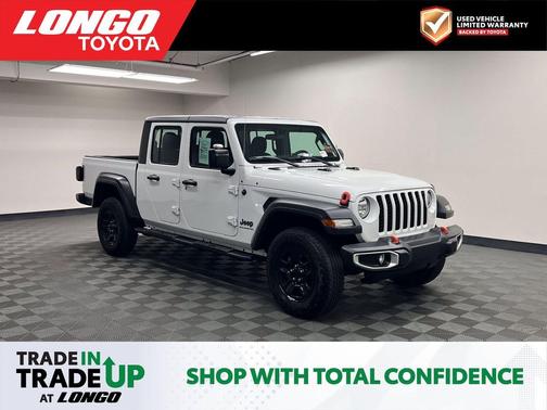 Bright White Clearcoat 2023 Jeep Gladiator Sport