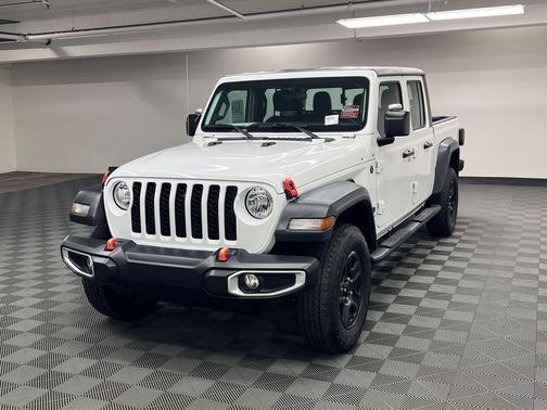 Bright White Clearcoat 2023 Jeep Gladiator Sport