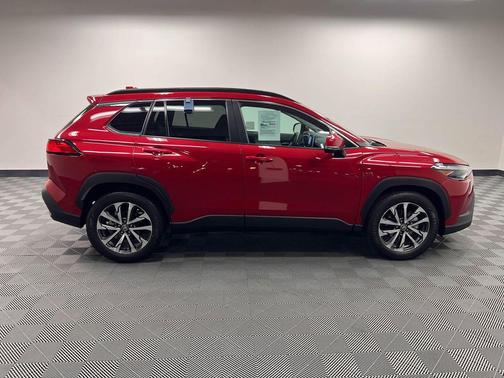 Barcelona Red Metallic 2023 Toyota Corolla Cross XLE