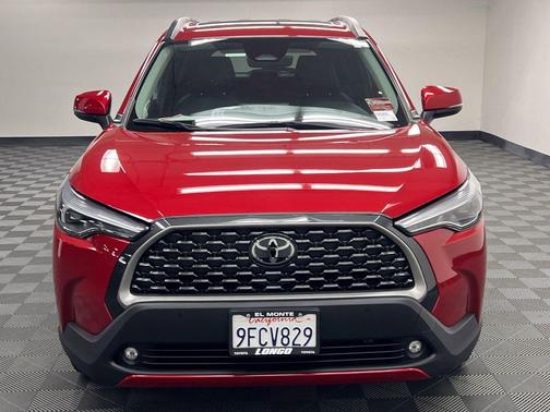 Barcelona Red Metallic 2023 Toyota Corolla Cross XLE
