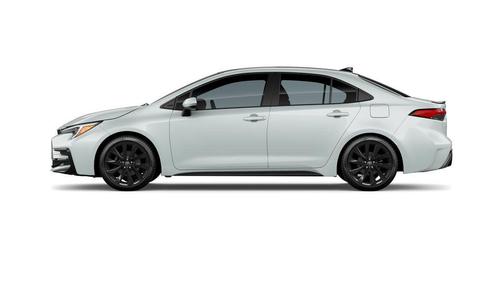 Wind Chill Pearl/Midnight Black Metallic 2026 Toyota Corolla XSE