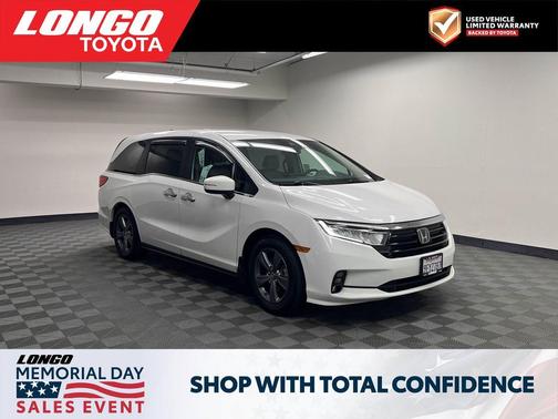 Platinum White Pearl 2023 Honda Odyssey EX