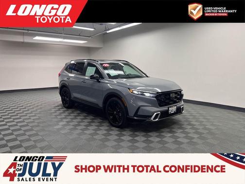 Urban Gray 2025 Honda CR-V Hybrid Sport Touring AWD