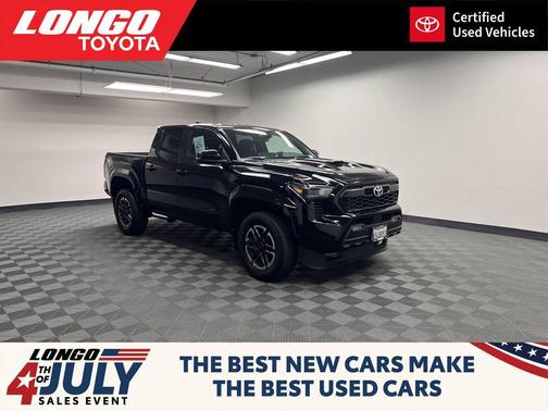 Black 2024 Toyota Tacoma TRD Sport