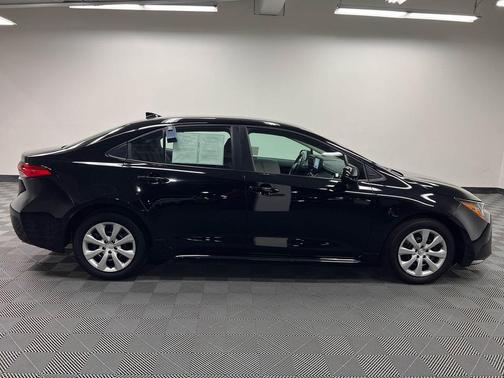 Midnight Black Metallic 2025 Toyota Corolla LE