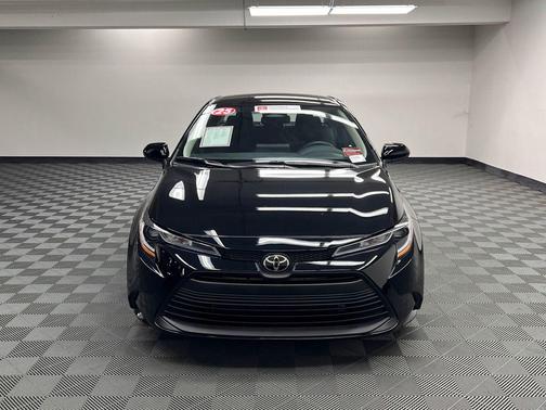 Midnight Black Metallic 2025 Toyota Corolla LE