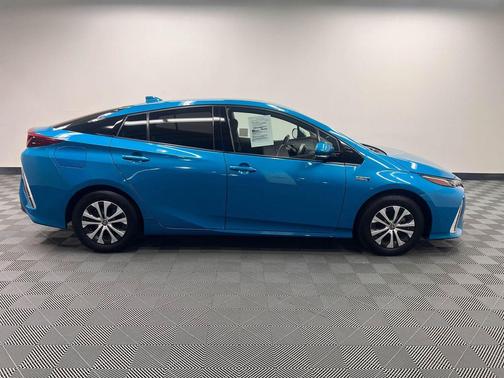 Blue 2020 Toyota Prius Prime XLE