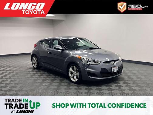 Triathlon Gray Metallic 2015 Hyundai Veloster Base