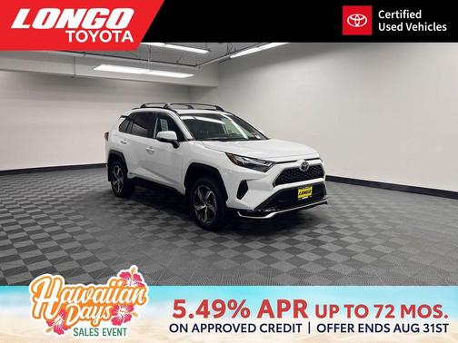 Ice Cap 2025 Toyota RAV4 Plug-In Hybrid SE