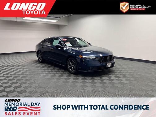 Canyon River Blue Metallic 2023 Honda Accord EX