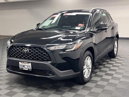 Jet Black 2024 Toyota Corolla Cross LE