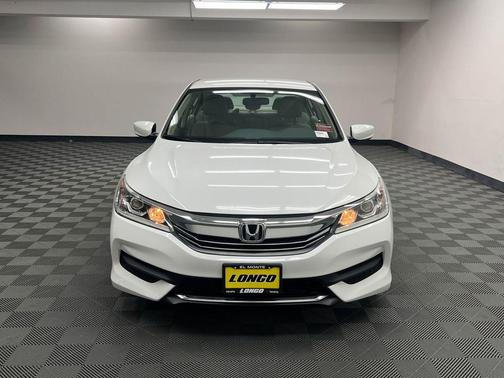 White Orchid Pearl 2017 Honda Accord LX
