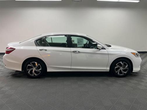 White Orchid Pearl 2017 Honda Accord LX