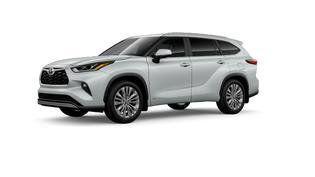 Wind Chill Pearl 2026 Toyota Highlander Hybrid Platinum