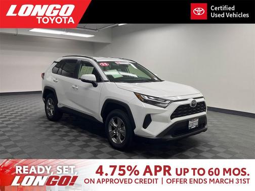 Ice Cap 2025 Toyota RAV4 Hybrid XLE
