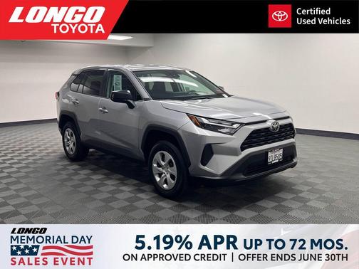 Silver Sky Metallic 2025 Toyota RAV4 LE
