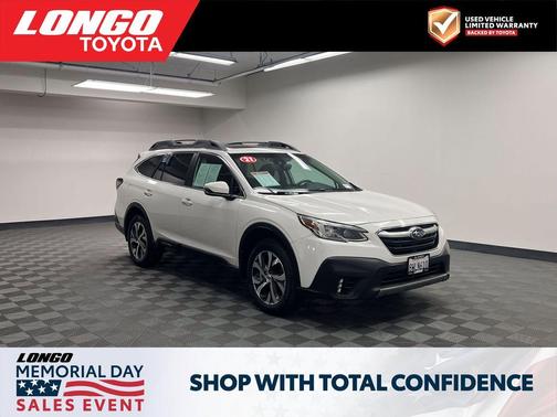 Crystal White Pearl 2021 Subaru Outback Limited