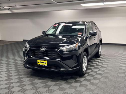 Midnight Black Metallic 2025 Toyota RAV4 LE