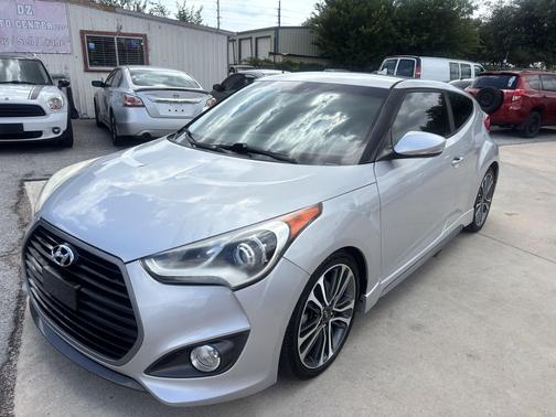 Ironman Silver Metallic 2017 Hyundai Veloster Turbo