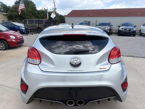 Ironman Silver Metallic 2017 Hyundai Veloster Turbo