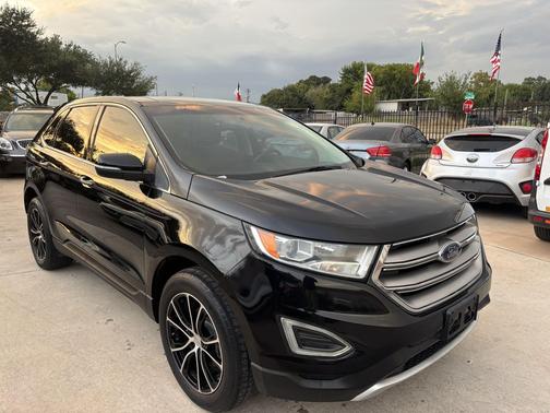 Shadow Black 2018 Ford Edge Titanium