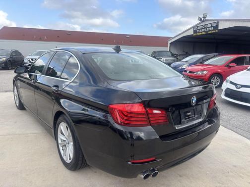 Black 2015 BMW 528 4dr Sdn 528i RWD