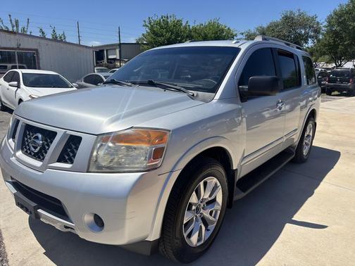 Brilliant Silver 2015 Nissan Armada SV