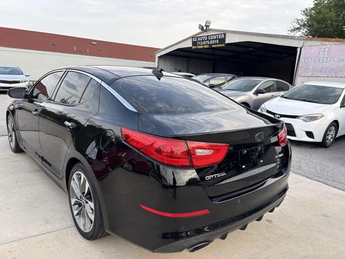 Ebony Black 2014 Kia Optima SX Turbo