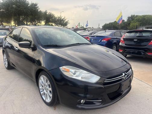 Black 2014 Dodge Dart Limited