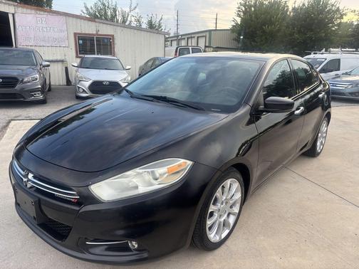 Black 2014 Dodge Dart Limited