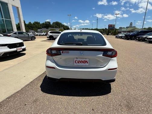 Platinum White Pearl 2025 Honda Civic Hybrid