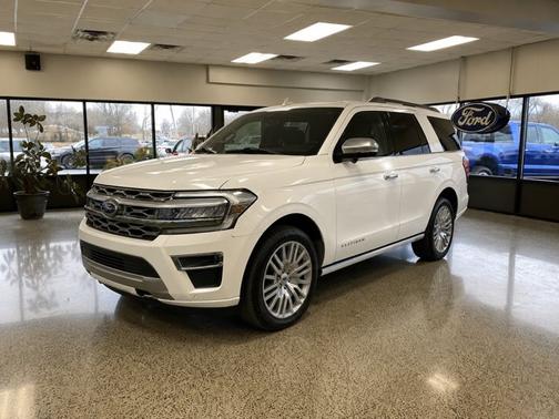 STAR WHITE MET TRI-COAT 2022 Ford Expedition PLATINUM