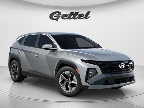 Shimmering Silver 2026 Hyundai TUCSON Hybrid SEL