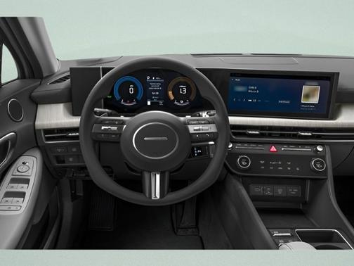 Abyss Black 2026 Hyundai SONATA Hybrid Base