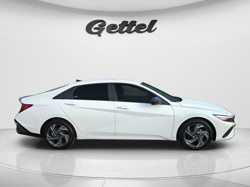 Serenity White 2025 Hyundai ELANTRA Sport
