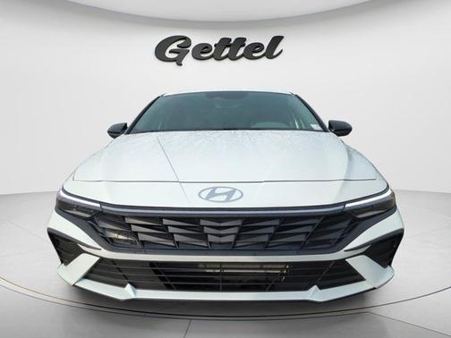 Serenity White 2025 Hyundai ELANTRA Sport
