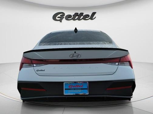 Serenity White 2025 Hyundai ELANTRA Sport