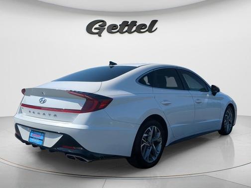 Quartz White 2020 Hyundai SONATA SEL