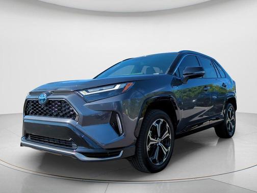 Magnetic Gray Metallic/Midnight Black Metallic 2023 Toyota RAV4 Prime XSE