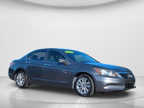Alabaster Silver Metallic 2012 Honda Accord EX-L