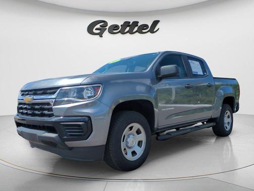 Satin Steel Metallic 2021 Chevrolet Colorado WT