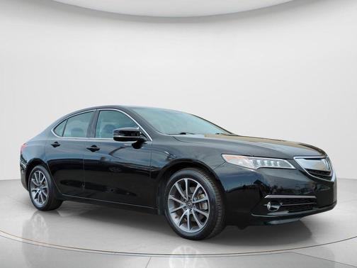 Crystal Black Pearl 2017 Acura TLX V6 w/Advance Package