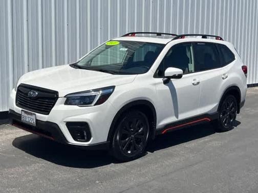 Crystal White Pearl 2021 Subaru Forester Sport